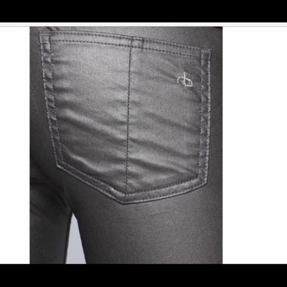 Rag & Bone Gun Metal Grey pants - Picture 3 of 4